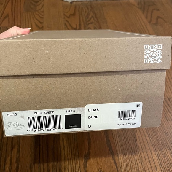 Dolce Vita Dune Suede Chunky Loafers - Picture 3 of 5